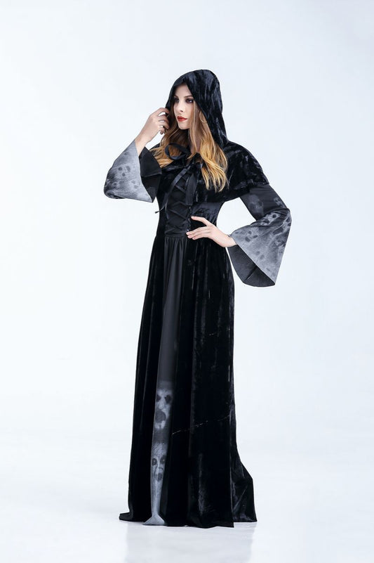 Robe gothique de scène de vampire