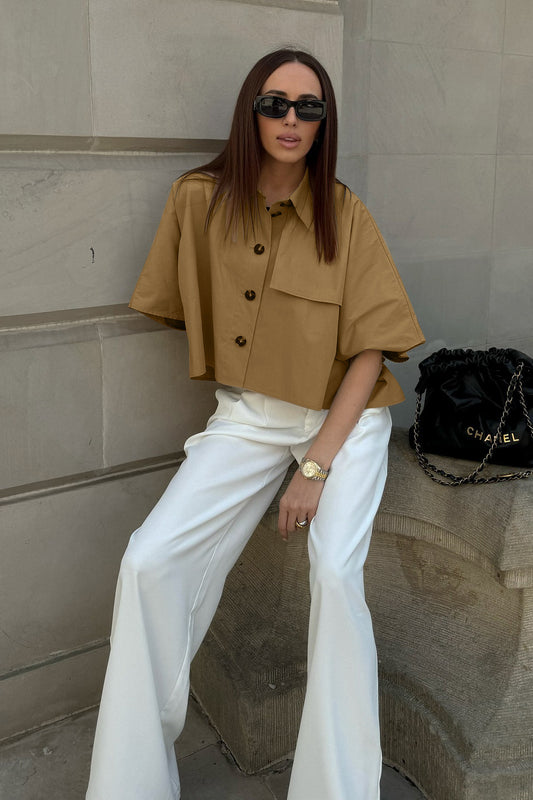 Chemisier ample et décontracté pour les déplacements quotidiens