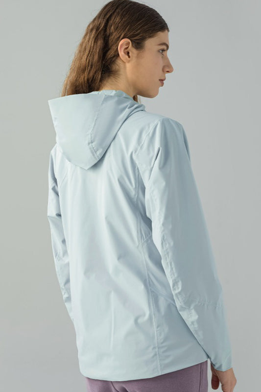 Windproof Fleece Lined Hooded Jacket