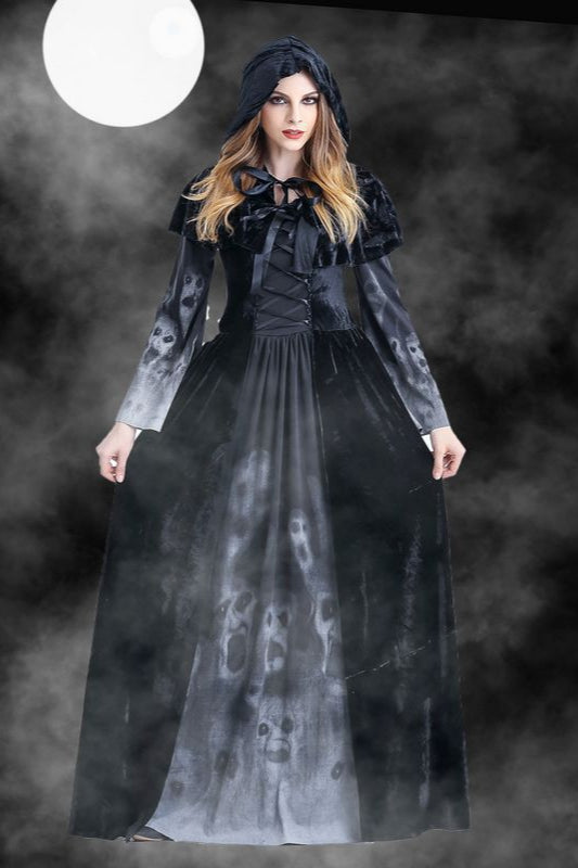 Robe gothique de scène de vampire