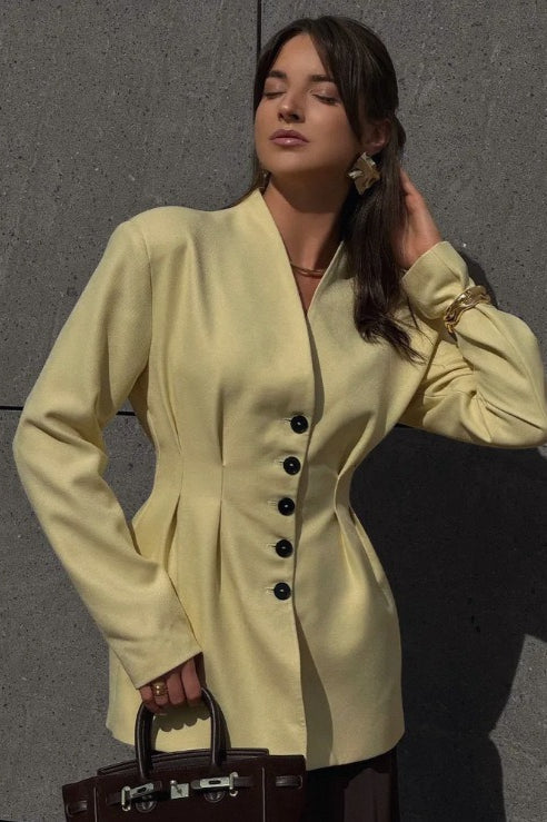 Elegant Long Sleeve Blazer