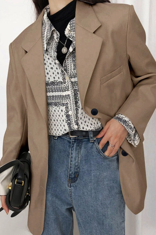 Tailored Relaxed Fit Blazer