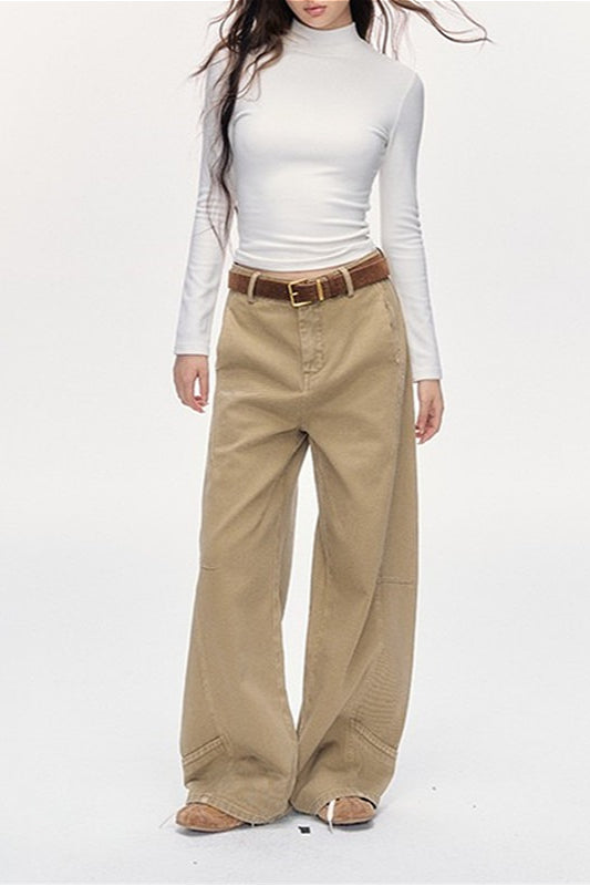 Jean ample vintage à jambe arc