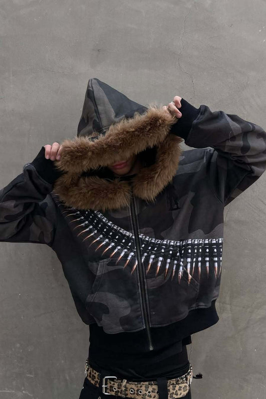 Sweat à capuche style hip-hop urbain