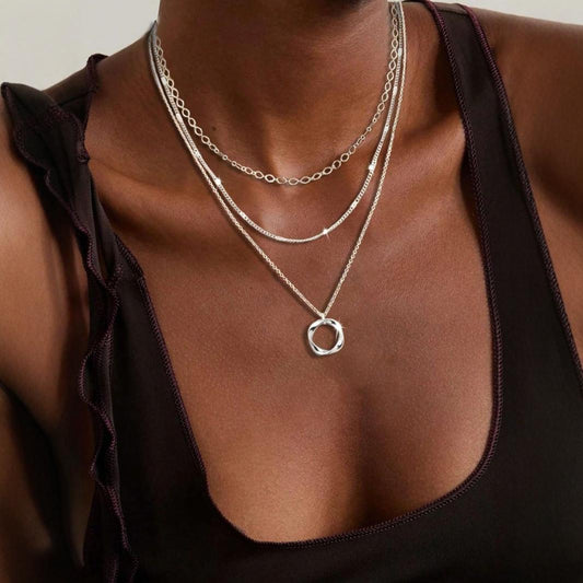 Stylish Minimalist Layered NeckLace