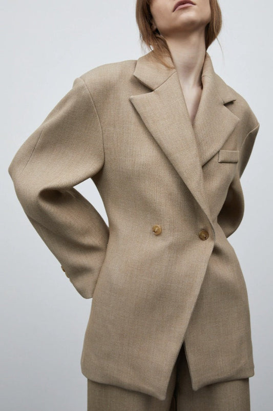 Blazer élégant coupe ample