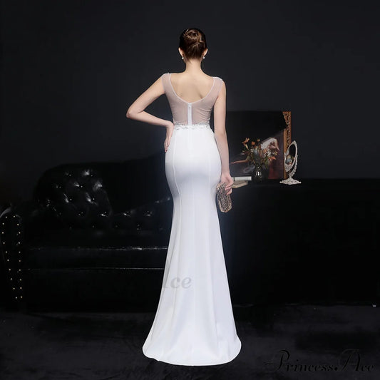 Amelia Embroidered Stylish Sequined Fishtail Dress S.o. Long Dresses