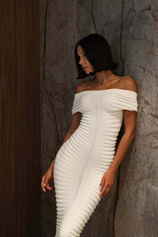 Robe longue bustier froncée à fleurs