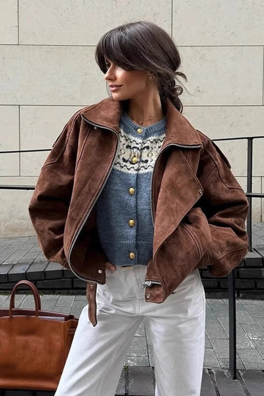 Veste vintage courte chic