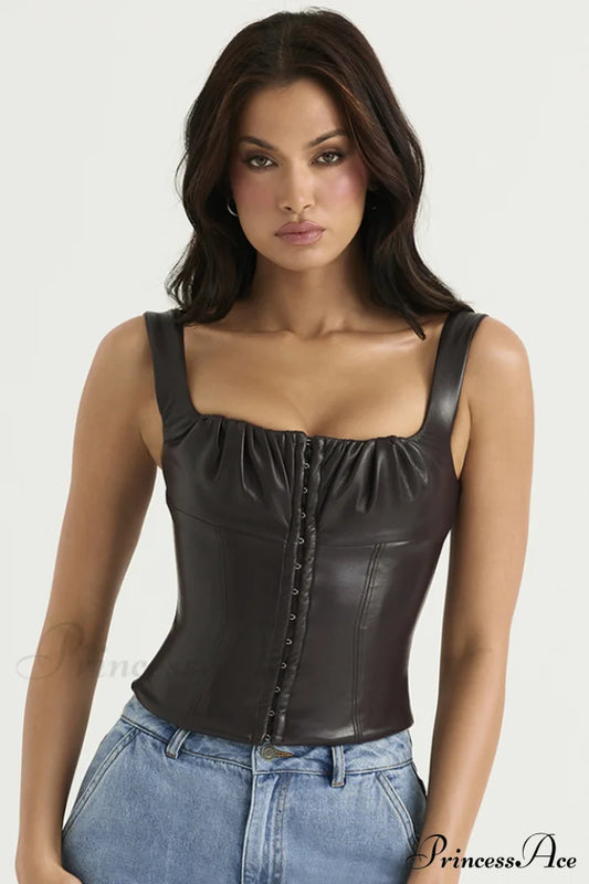 Bitter Chocolate Corset | Dress In Beauty
