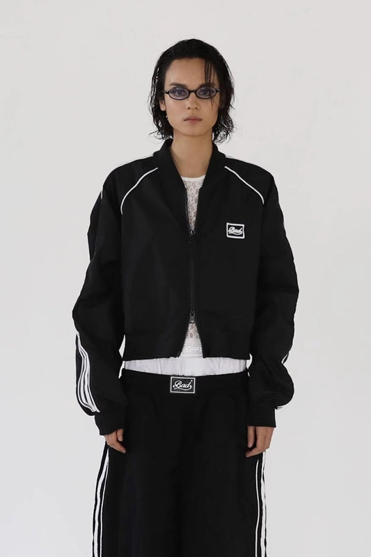 Embroidered Retro Bomber Jacket