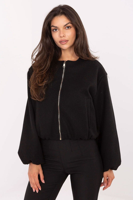 Soft Touch Bomber Jacket S / Black