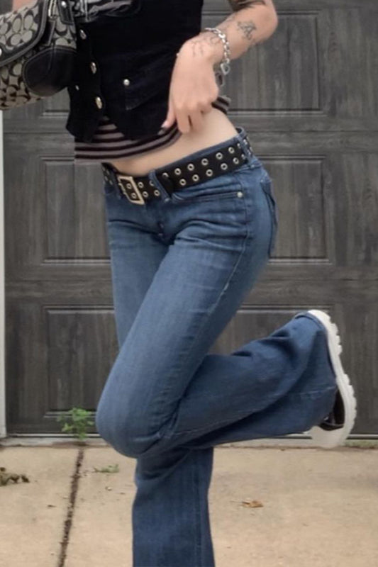 Jean évasé élégant pour femme