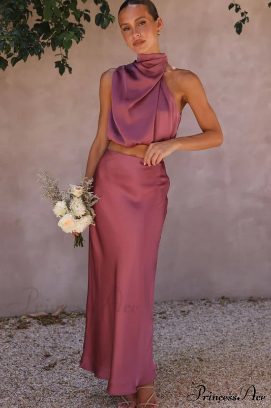 Ensemble haut Esther + jupe longue charmante