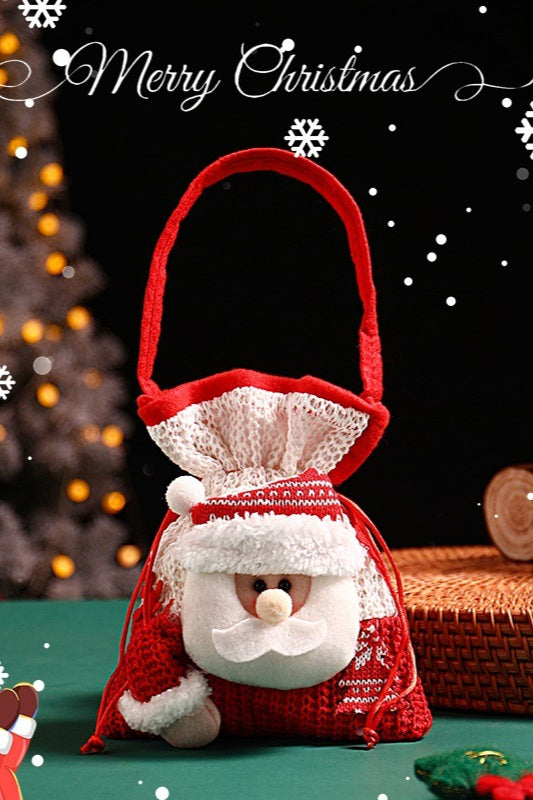 Creative Knitted Tote Gift Candy Bag