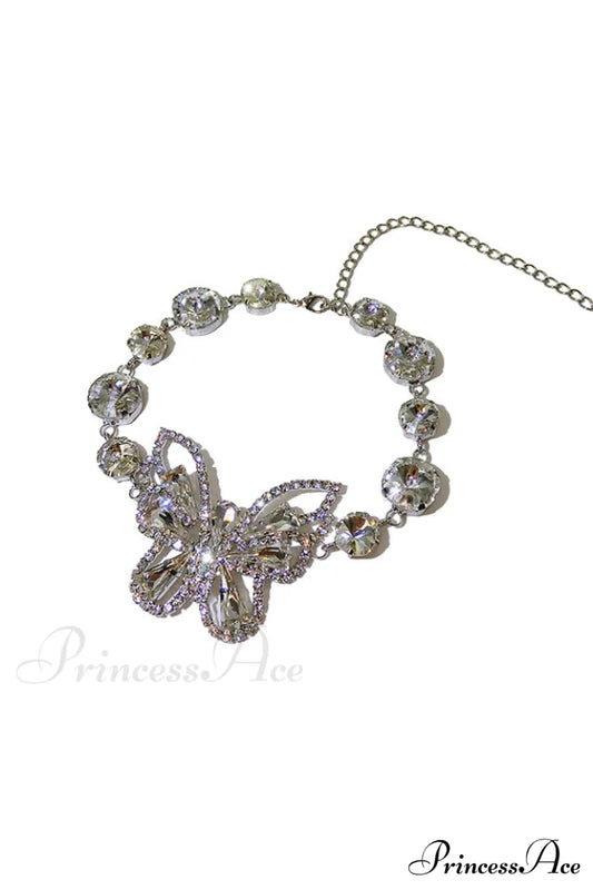 Butterfly Charm Choker Necklace | Dress In Beauty