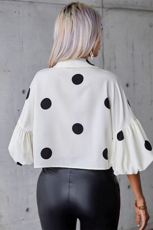 Elegant Fashion Button-Up Blouse