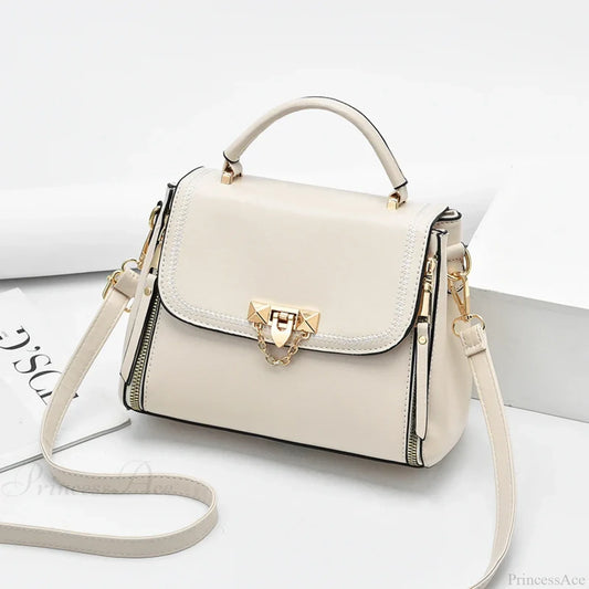 High-Quality Travel Crossbody Handbag Beige handbag-250126