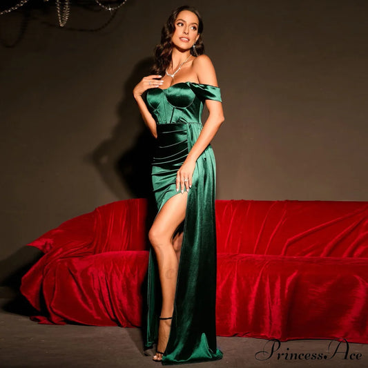 Josephine Formal Stylish Velvet Sweetheart Dress S.o. Long Dresses