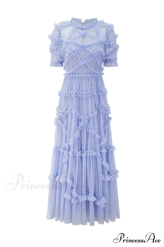 Kinley Ruched Ruffle Hem Maxi Dress | Dress In Beauty