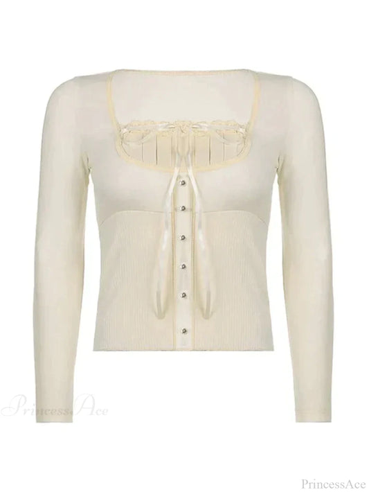 Lace Trim Padded Trendy Ribbed Crop Cami Top Sweaters