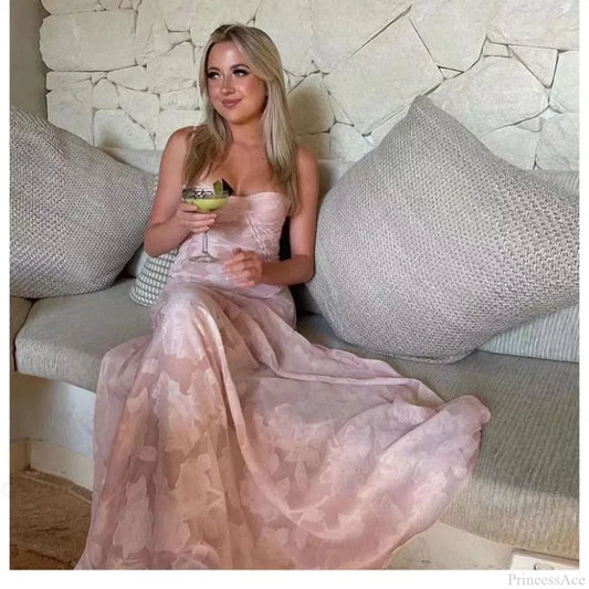 New Fashion Sexy Perspective Seaside Floral Dress floraldress-250126