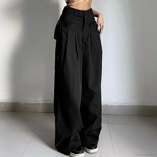 Oversized All-Match Cargo Pants