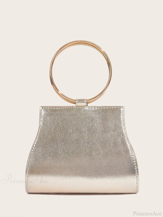 PU Rhinestone Clutch Bag for Women Party Wedding Fashion Gold clutchbag-250126