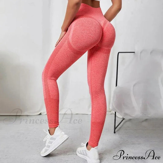 Seamless Workout Legging Light Red / S
