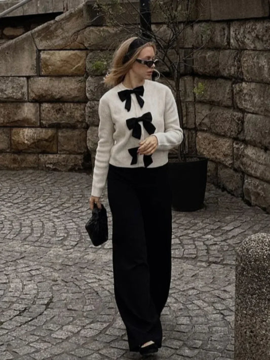 Solid O-Neck Button Cardigan Cardigan-241208