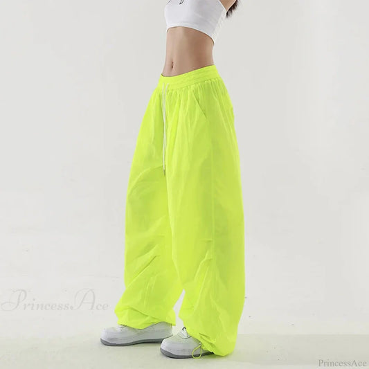 Spicy Girl Quick Drying High Waist Pants Grass Green / S