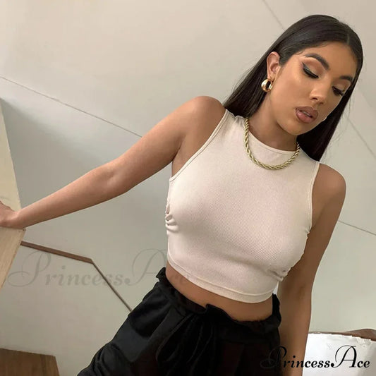 Sports Underwear Drawstring Lace Up Cross Back Yoga Elastic Sexy Fitness Suspender Tank Top