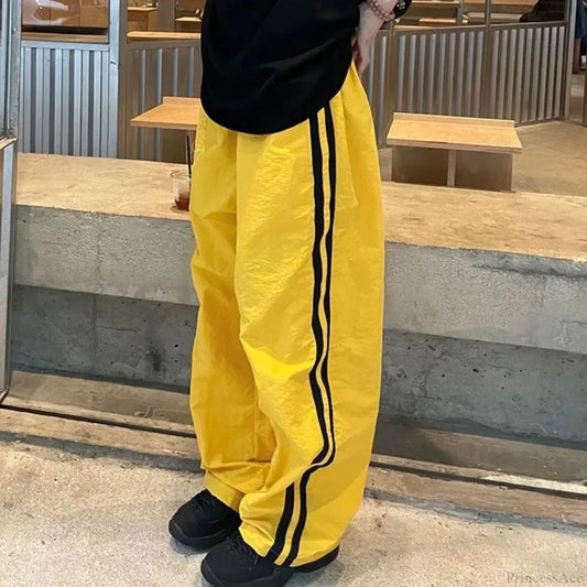 Vintage Striped Oversize Baggy Jogging Pant pant-250223