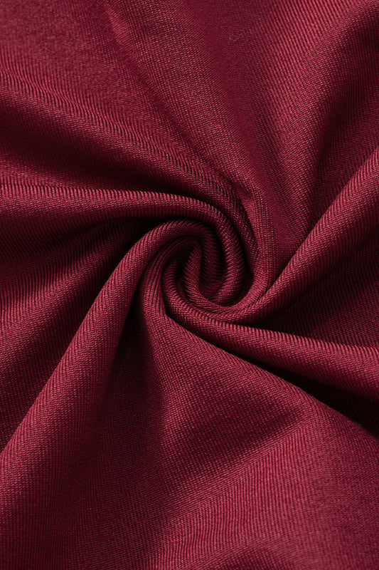 Satin Ruffled Off-Shoulder Party Dress