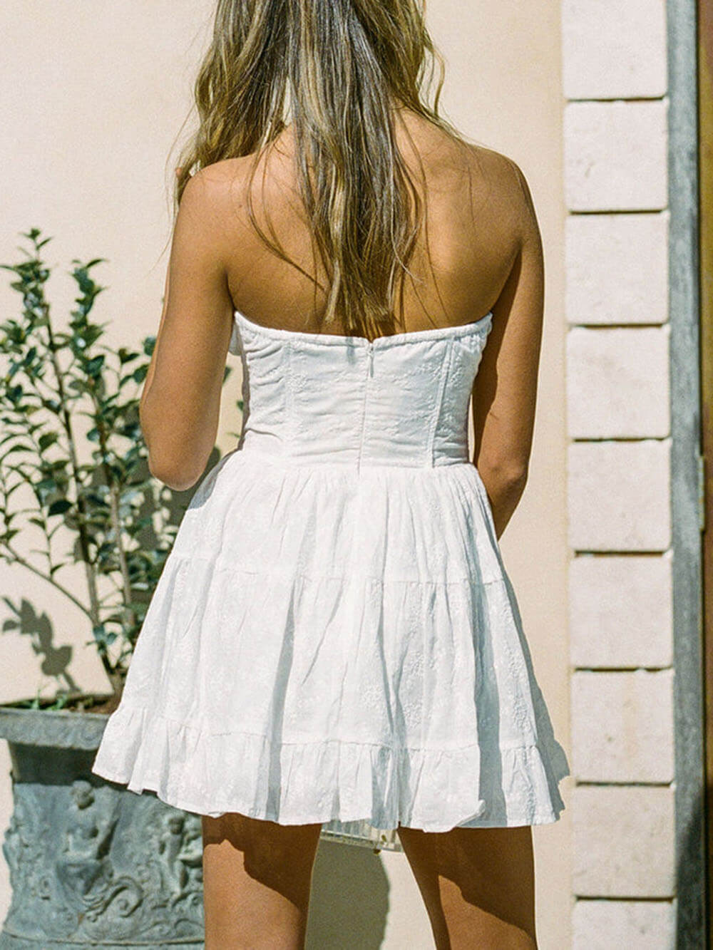 Special Holiday Stylish Lace Mini Dress Dresses