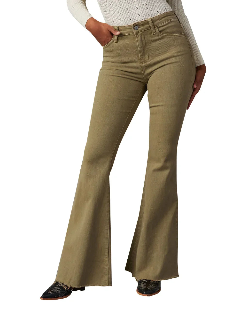 2024 Fashion Flare Women Streetwear 90S Vintage Wide Leg Denim Pantalones Mujer Pantalon Femme