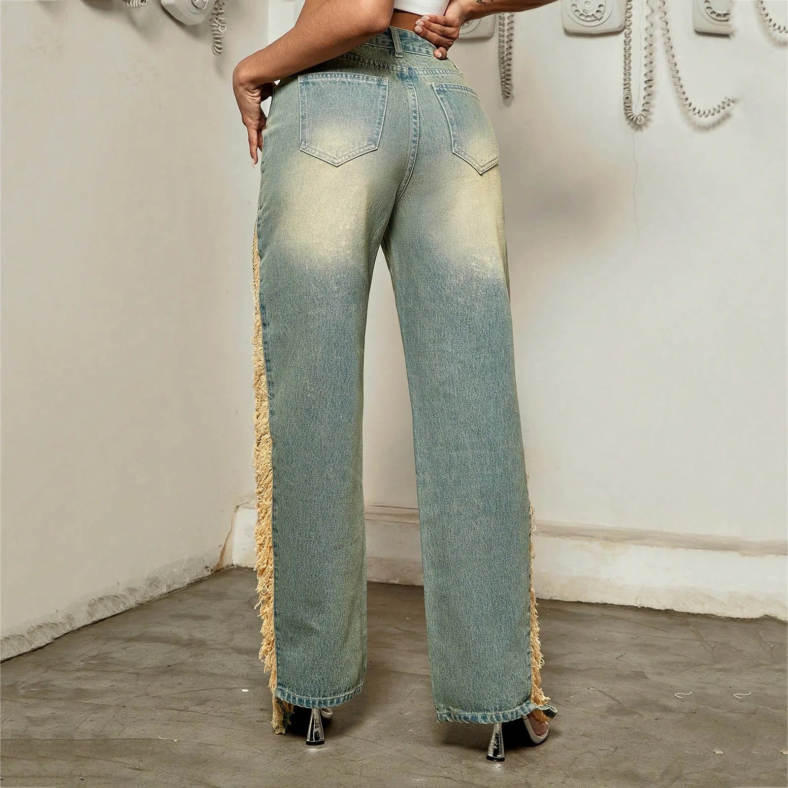 2024 High Waist Stretchy Denim Jeans