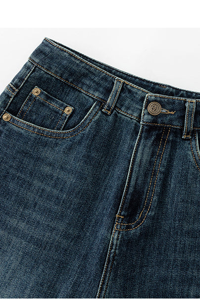 High Waist Loose Wide Leg Jeans