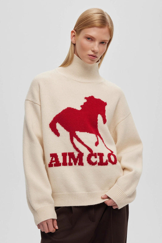 Animal Print Colorblock Turtle Sweatshirt