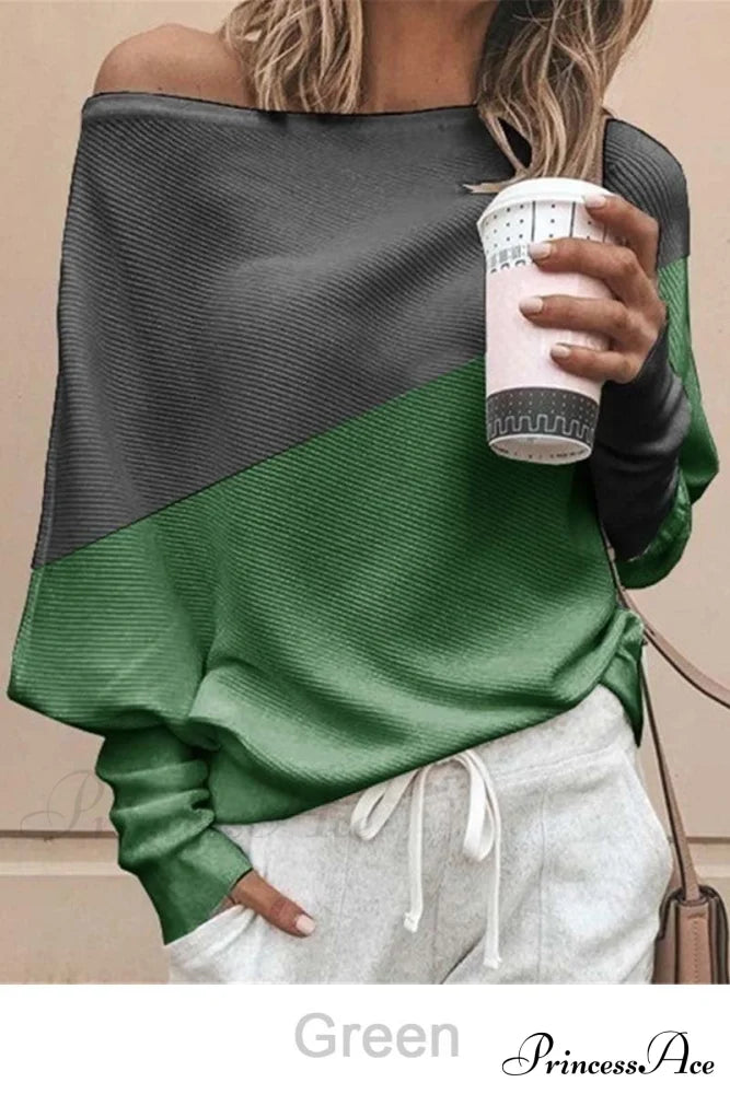 5 In T-Shirt Off-Shoulder Colors Tops