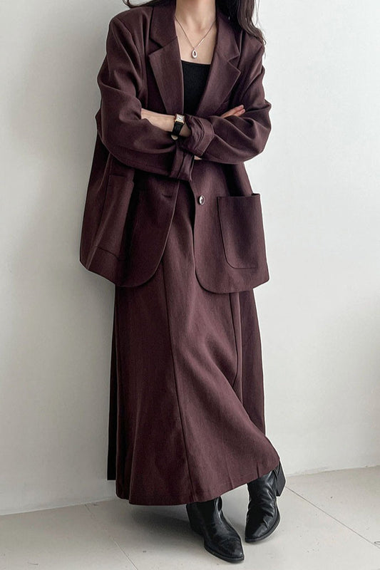 Linen Relaxed Fit Blazer