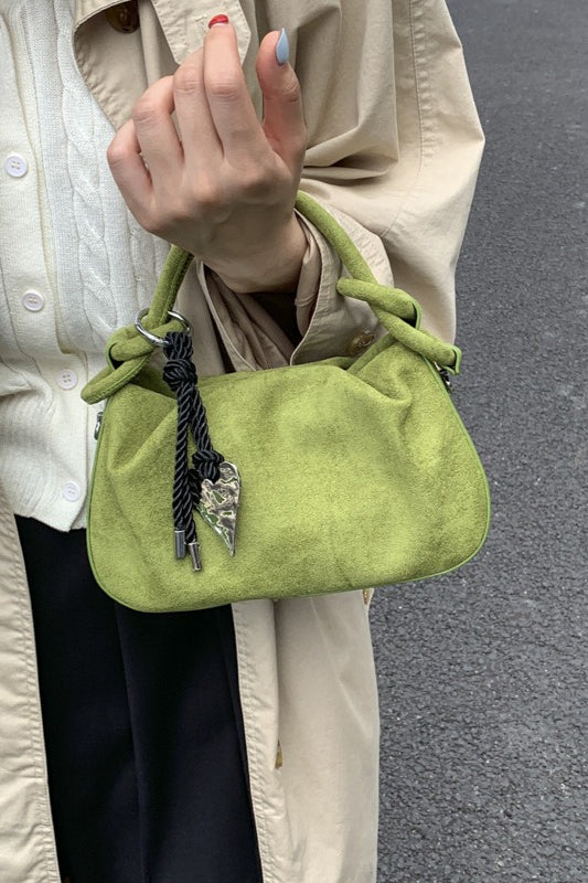 Pleated Cloud Charm Vintage Elegant Crossbody Bag