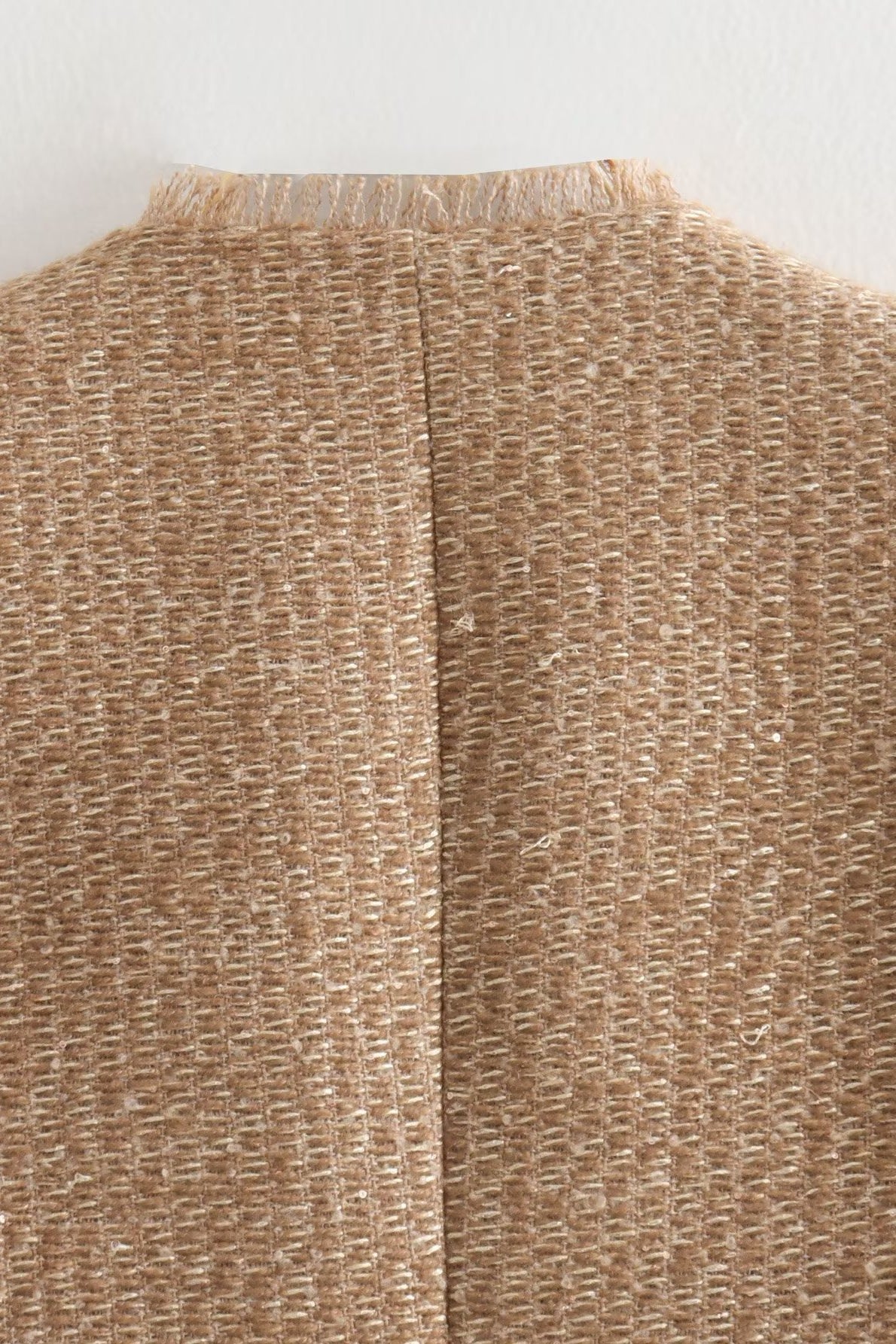 Tweed Single Breasted Short Coat coats