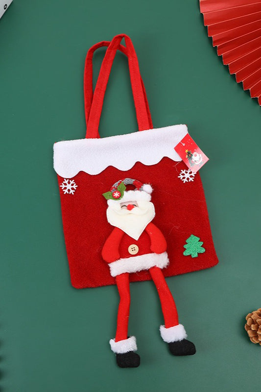 Santa Claus Festive Party Tote Gift Bag