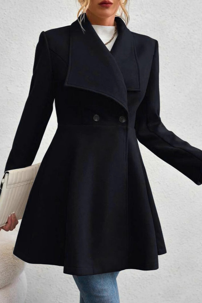 Belted Wool Long Coat coats