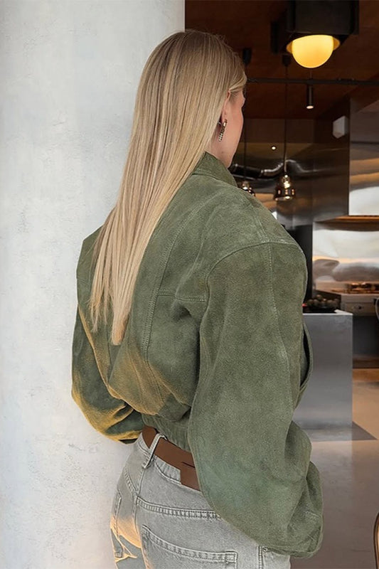 Veste de moto courte vintage