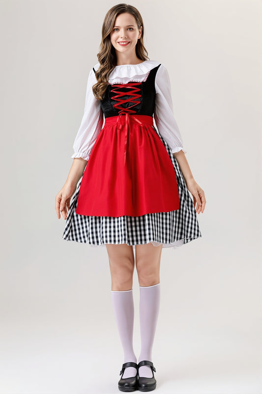 Red Riding Hood Cape Costume Set