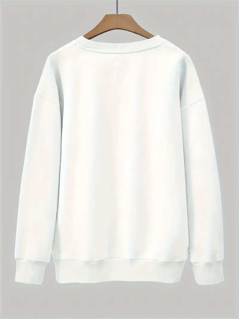 Christmas Dwarf Casual Long Sleeve Crew Neck Fall Winter Hoodie Hoodies-L