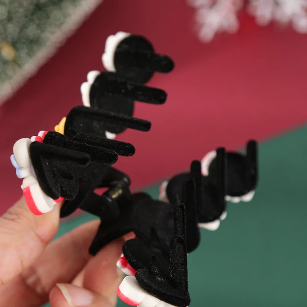 Snowman Flocking Winter Fashion Hair Accessory Accessories-L