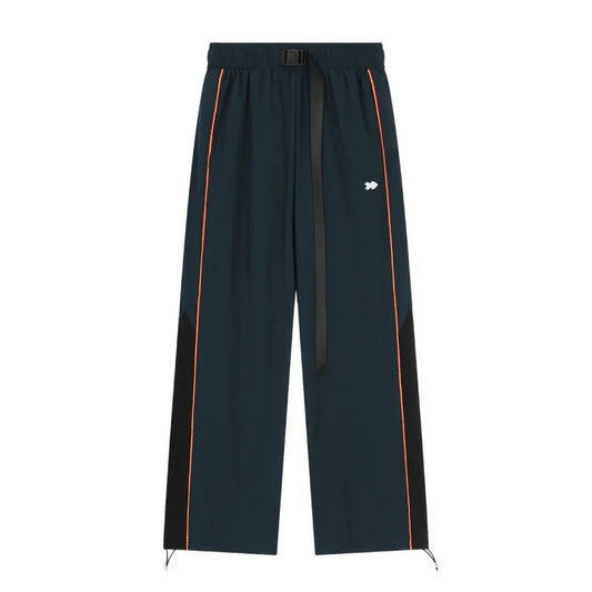 Vintage Jogging Sweatpants Wide Leg Pants black / S